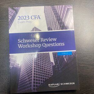 CFA Level II Schweser 2023 Full Bundle + 2022 Quicksheet